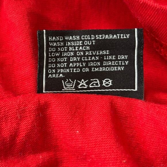 Akoo Cayenne Red Cotton Fox Trap Shirt Hip Hop Hustle Gang Mens Medium - Picture 6 of 6